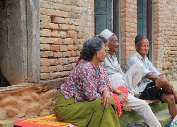 local people from Newari people, Kathmandu