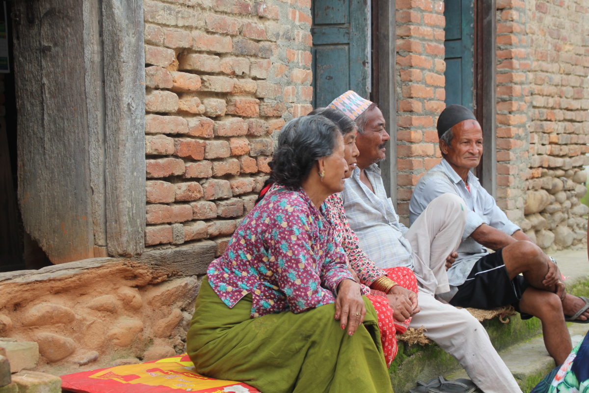 local people from Newari people, Kathmandu