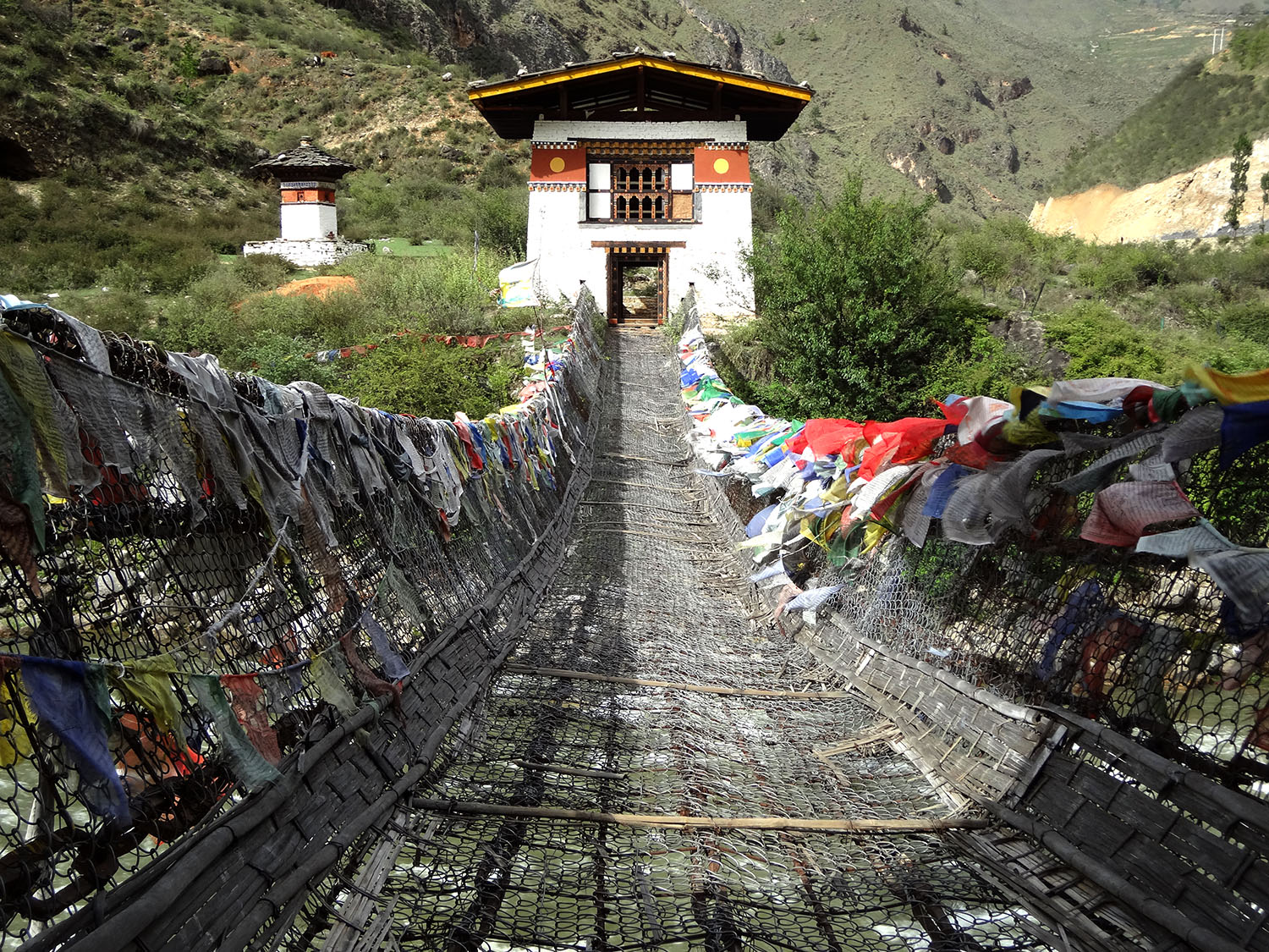 Tachogang-Lhakhang-Bridge, Bhutan