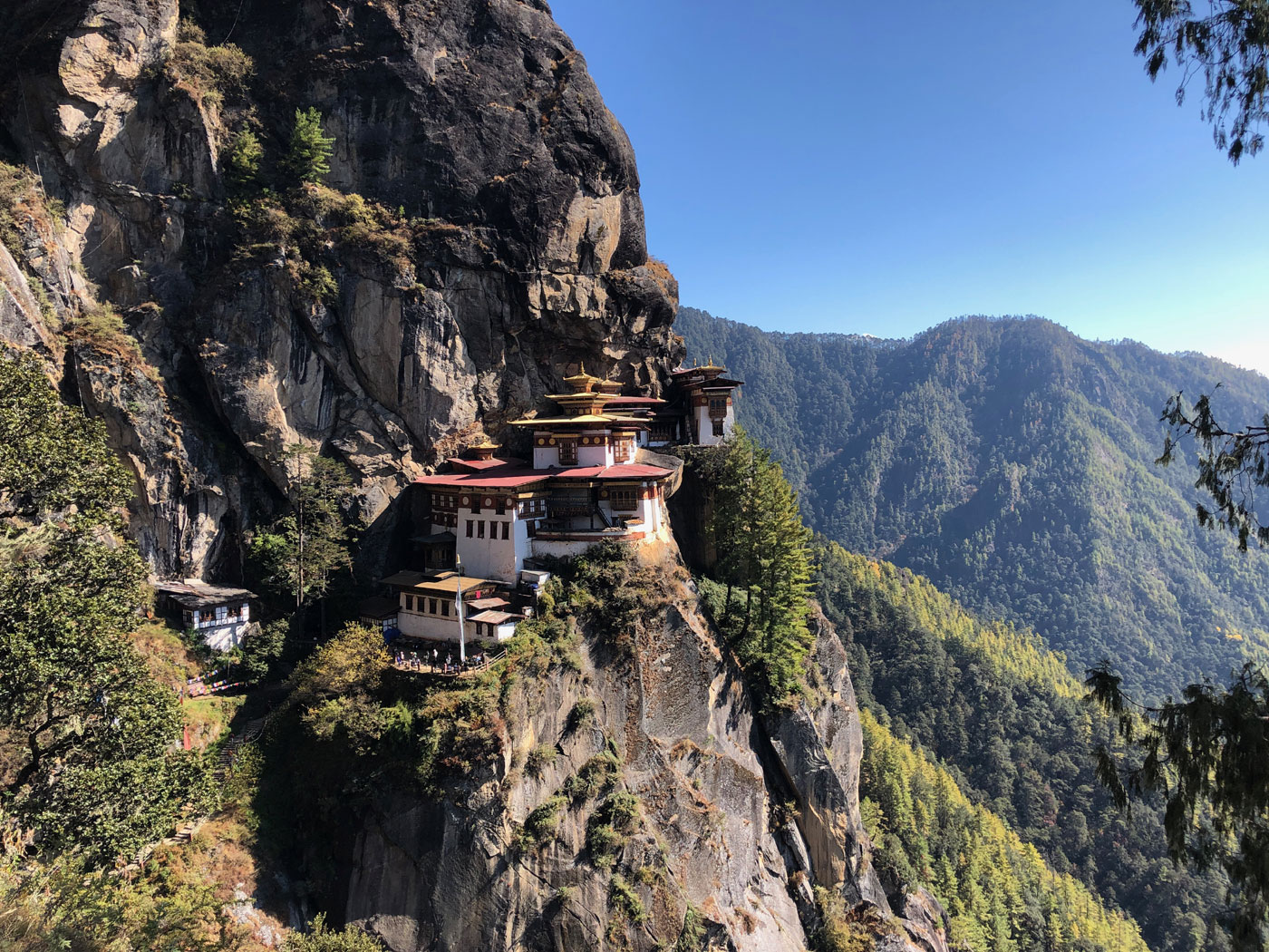 Tiger-nest monastery in bhutan