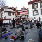 jokhang temple with barkhor street