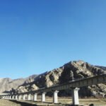 on the way gonggar airport to Lhasa city